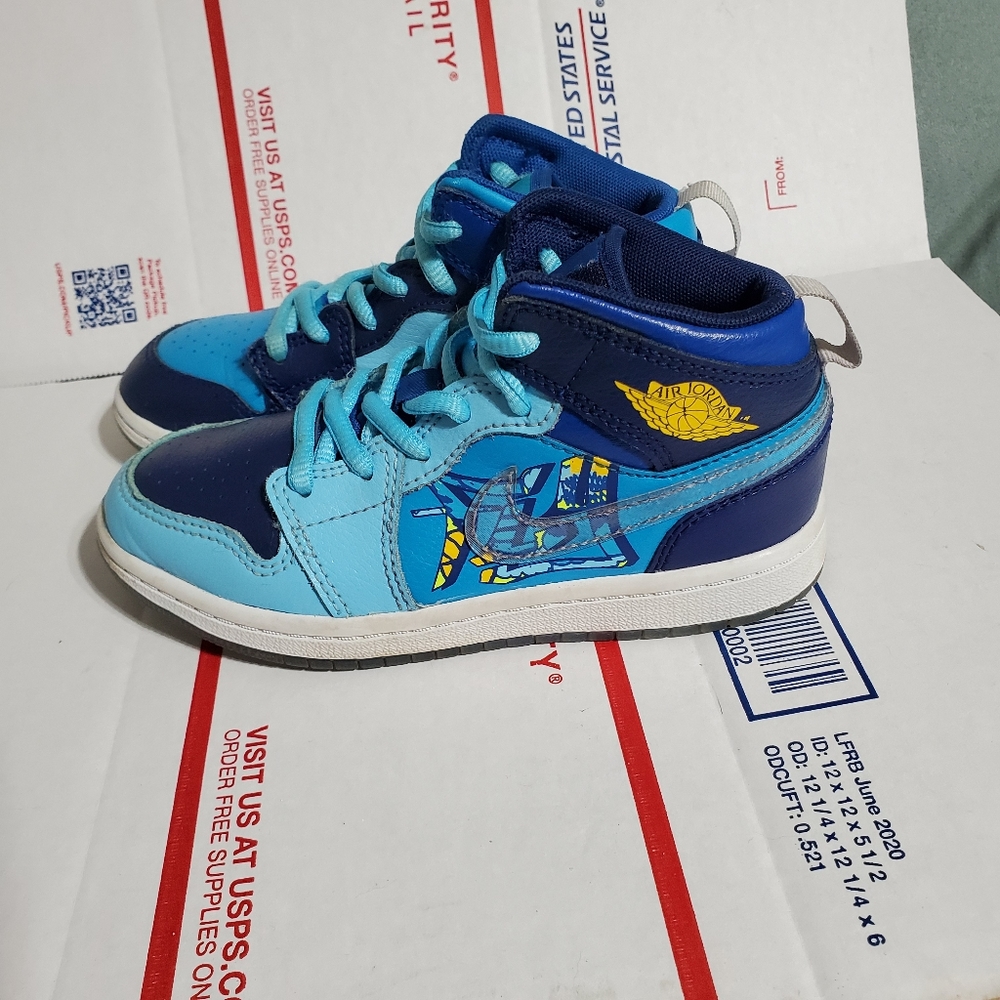 NIKE Air Jordan 1 Mid Fly (PS) 12c